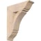 Ekena Millwork Thorton Traditional Smooth Bracket, Douglas Fir, 5 1/2"W x 20"D x 24"H BKT06X20X24THR01SDF - alternate 1